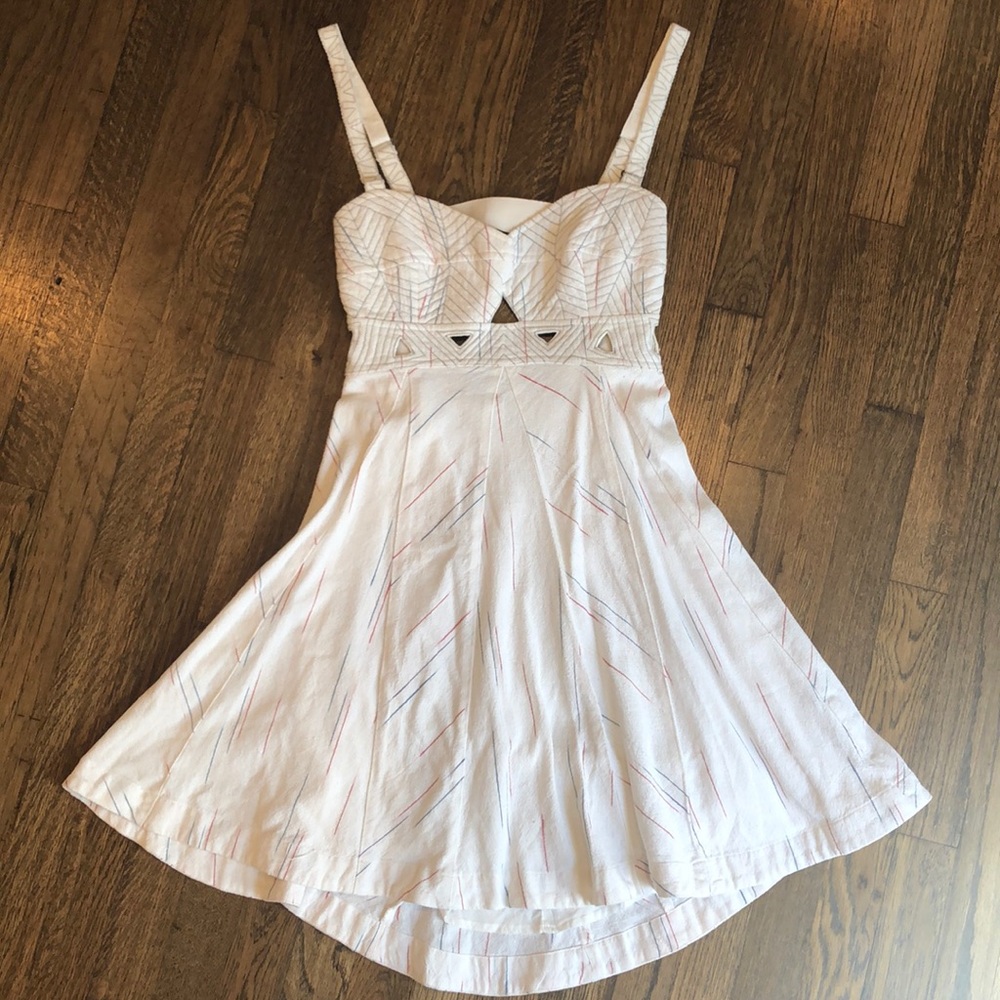 Free People New Romantics Cut Out Dress